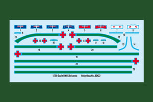 Hobby Boss 83422 HMHS Britannic 1/700 – Bild 20