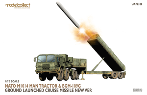 Modelcollect UA72328 Nato M1014 MAN Tractor &amp;amp; BGM-109G Ground Launched Cruise Missile new Ver 1/72
