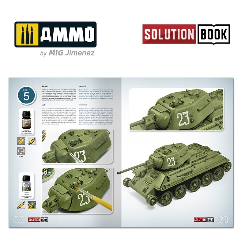 AMMO of Mig Jimenez 7900 Solution Box MINI - 4BO Green Vehicles – immagine 4