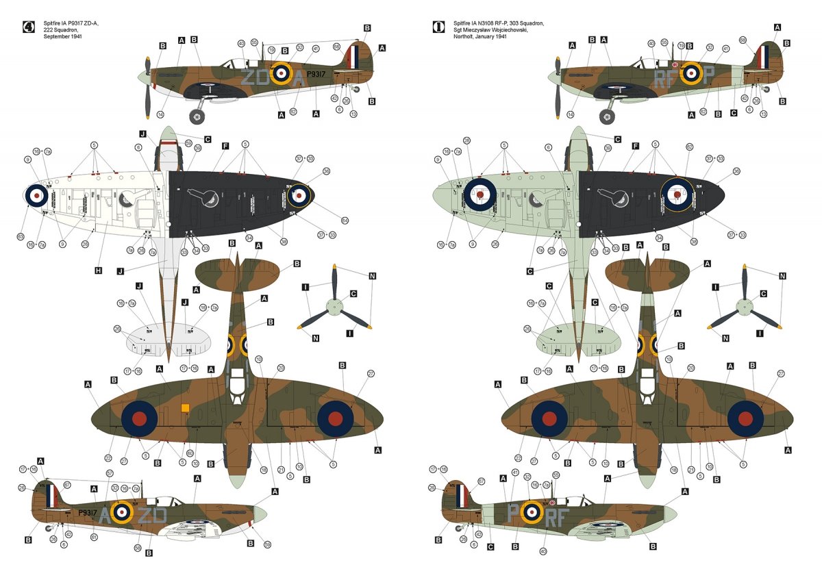 Hobby 2000 32001 Supermarine Spitfire IA 1/32 – imagen 4