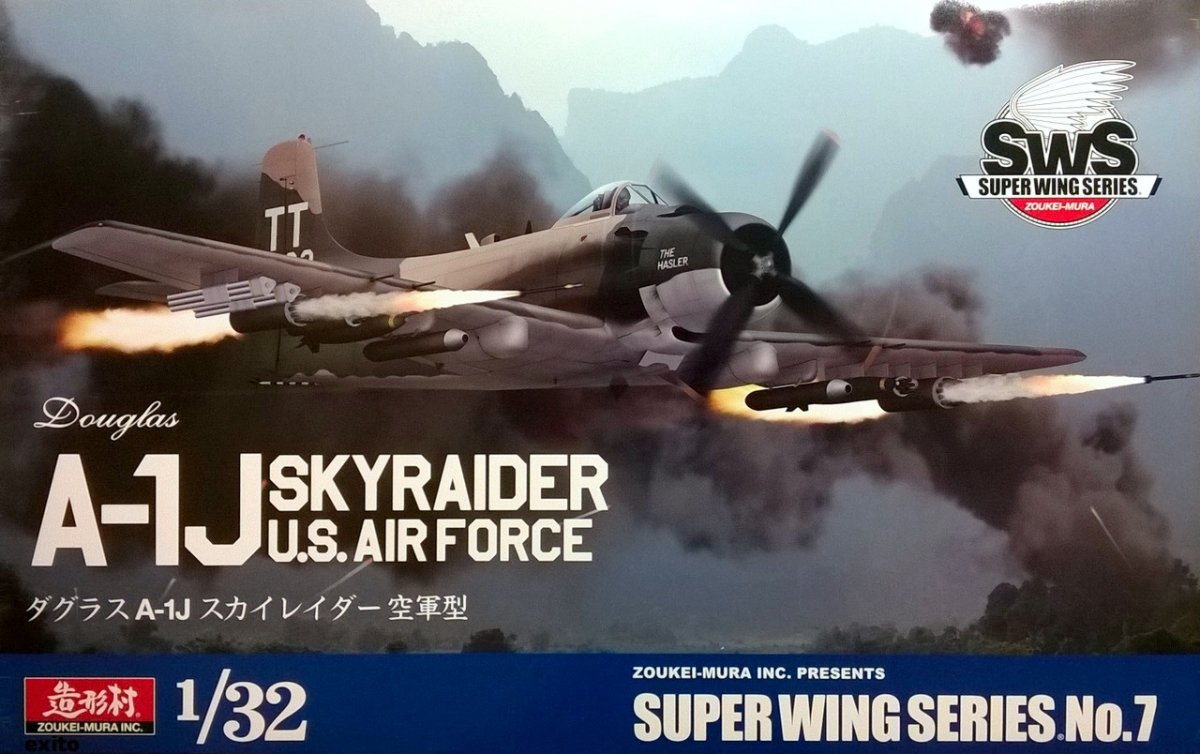 Zoukei-Mura SWS3207 Douglas A-1J Skyraider US Air Force 1/32