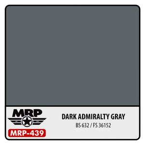 Peinture MR. Paint MRP-439 Gris amirauté foncé (BS 632 / FS 36152) 30 ml