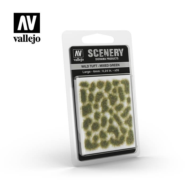 Vallejo SC416 Wild Tuft – Vert mélangé