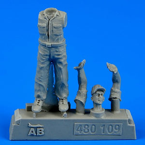 Aerobonus 480109 Mécanicien d&amp;#39;aéronefs de l&amp;#39;armée américaine, Seconde Guerre mondiale - Théâtre du Pacifique, échelle 1/48