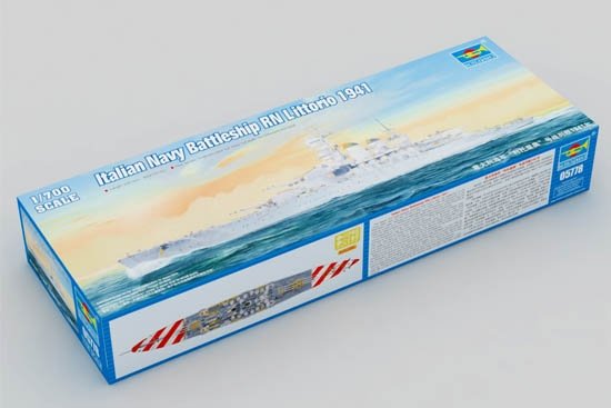 Trumpeter 05778 Italian Navy Battleship RN Littorio 1941 1/700 – immagine 2