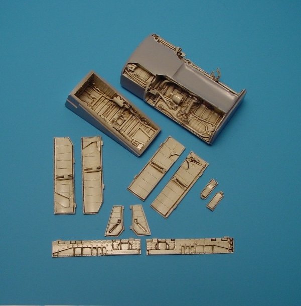 Aires 4202 A-7 Corsair II baie de train d'atterrissage 1/48 HASEGAWA