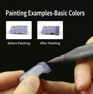 DSPIAE MK-09 Water-Based Soft Head Marker Violet – imagen 3