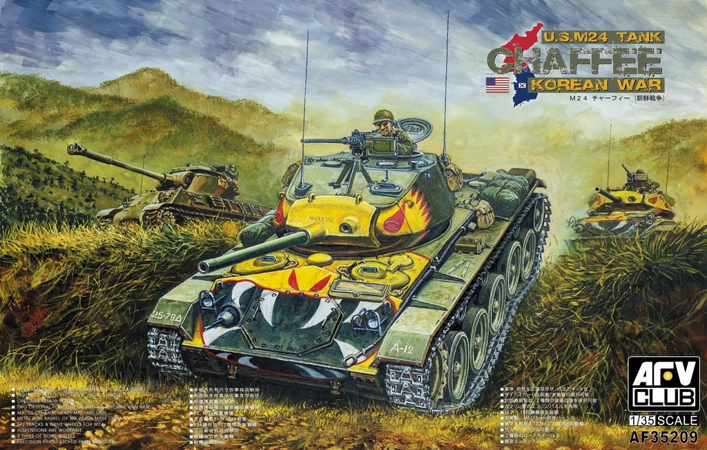 AFV Club 35209 US M24 Chaffee Korean War 1/35