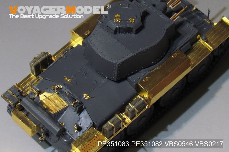 Voyager modèle PE351083 WWII allemand Pz.Kpfw.38(t) Ausf.E/F Tamiya 1/35 – image 6