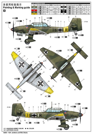 Trumpeter 02421 Junkers Ju-87B-2 Stuka 1/24 – Bild 3