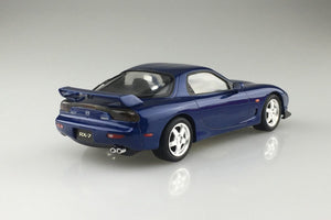 Aoshima 05498 MAZDA FD3S RX-7 &amp;#39;99 (Bleu Innocent Mica) 1/24 – image 3