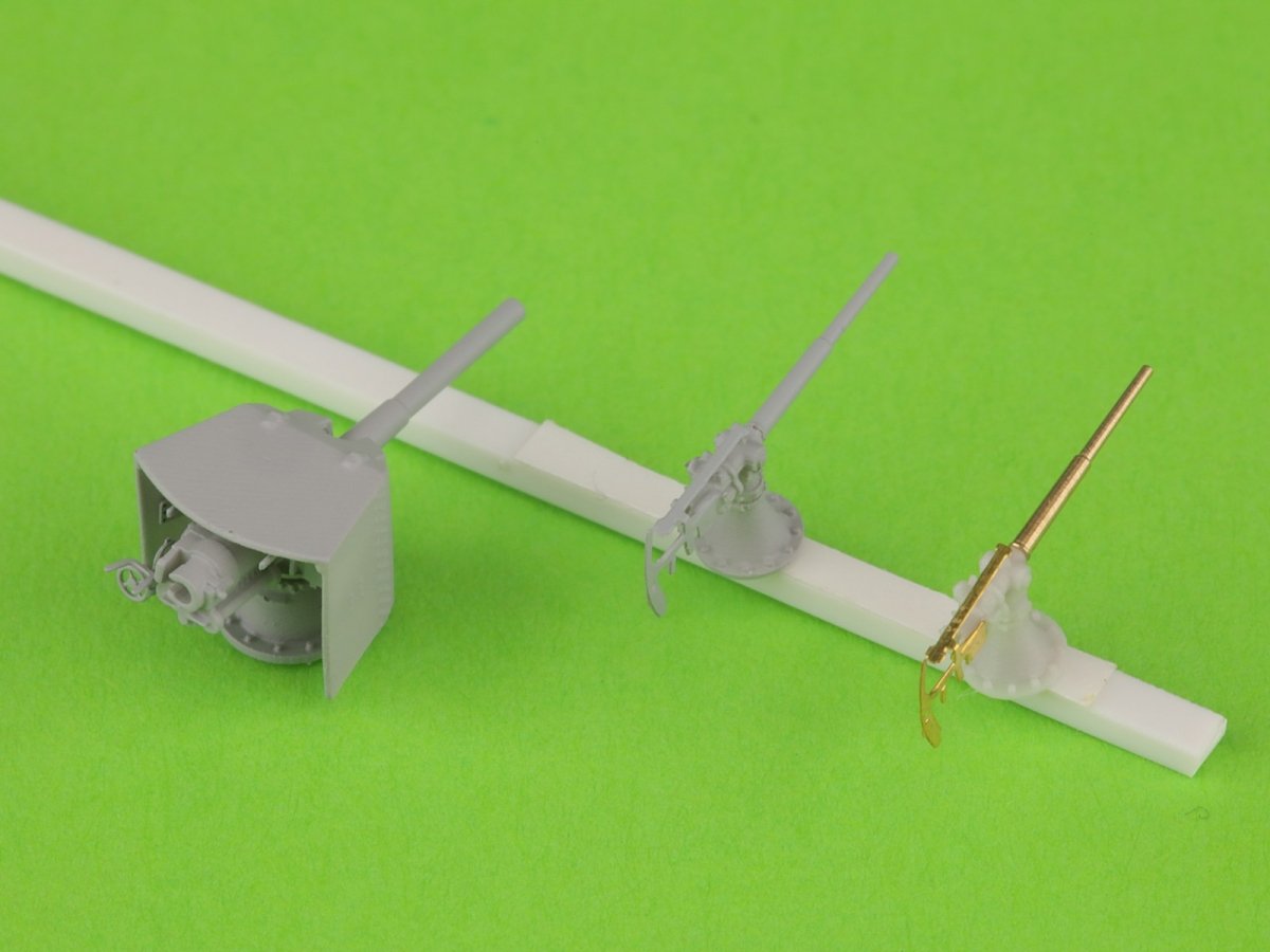 Master SM-350-114 SMS Emden - 5,2 cm SK L/55 guns 1/350 – immagine 5