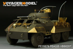 Voyager Model PE35679 WWII US M8 light armored car basic(B ver include Gun barrel）(For TAMIYA 35228) 1/35 – immagine 2