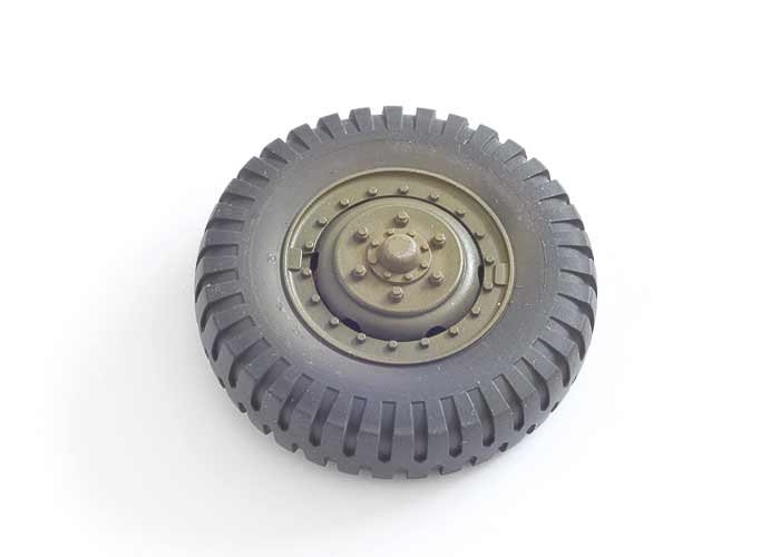 QuickWheel QW-110 M8 &amp;quot;Greyhound&amp;quot;, M20 - Tamiya 1/35 – Bild 3
