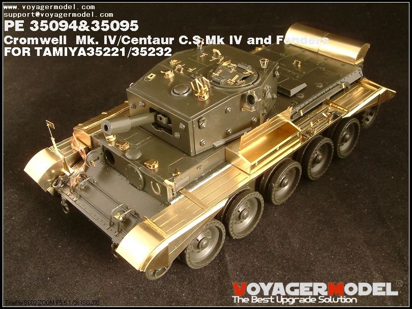 Voyager Model PE35094 Cromwell Mk. IV/Centaur C.S.Mk IV (For TAMIYA 35221/35232) 1/35 – immagine 3