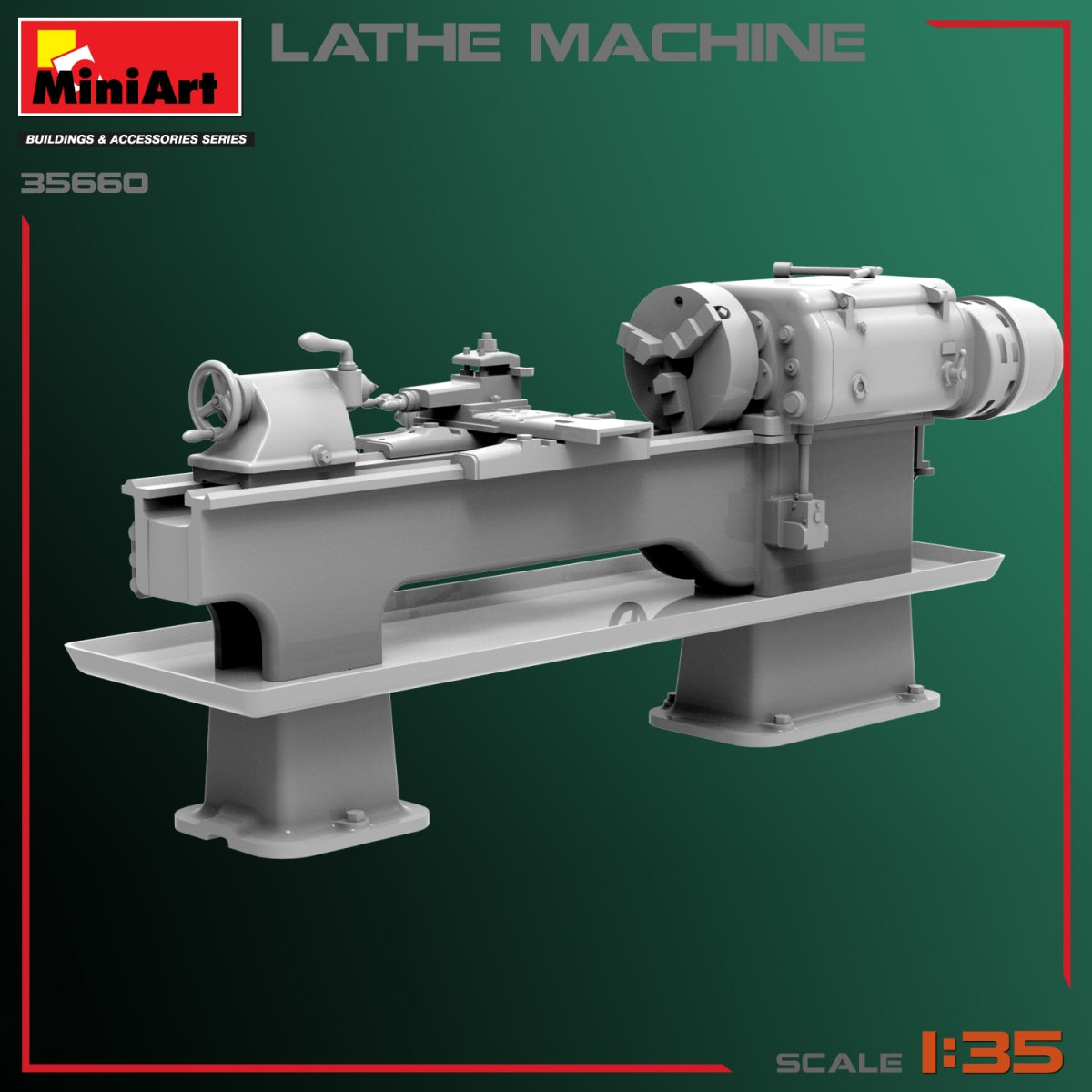 MiniArt 35660 LATHE MACHINE 1/35 – imagen 4