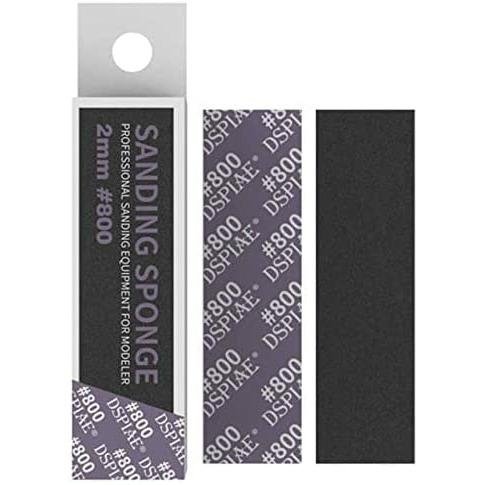 DSPIAE SS2-800 2mm #800 SANDING SPONGE 5 PCS / Sanding sponge