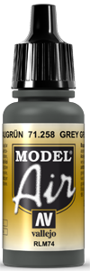 Vallejo 71258 Gray Green RLM74
