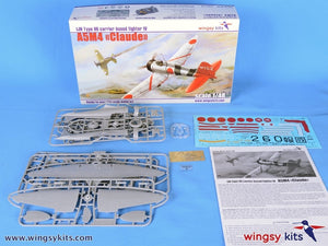 Wingsy Kits D5-02 IJN Type 96 carrier-based fighter IV A5M4 “Claude” 1/48 – immagine 2