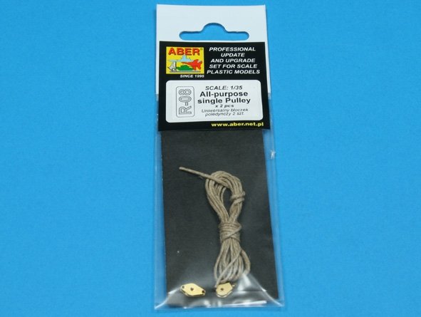 Aber R-08N All-purpose single Pulley x2 pcs 1/35 – image 3
