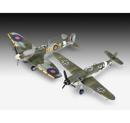 Revell 63710 Combat Set Messerschmitt Bf109G-10 &amp; Spitfire Mk.V 1/72