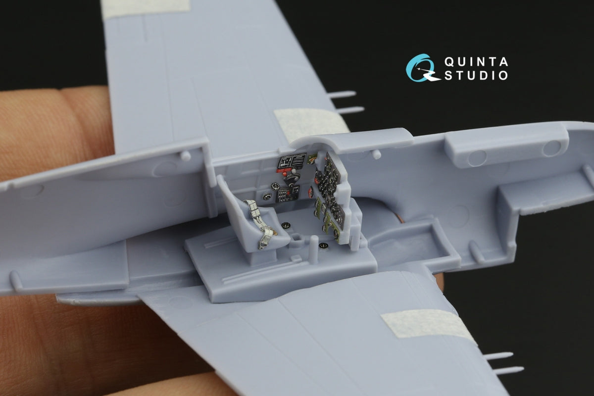 Quinta Studio QD72133 P-40B 3D-Printed coloured Interior on decal paper (Airfix) 1/72 – immagine 8