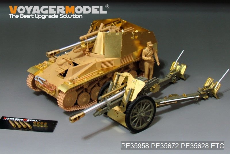 Maquette Voyager PE35958 Obusier automoteur allemand Wespe Basic de la Seconde Guerre mondiale pour TAMIYA 35200/35358 au 1/35 – image 25