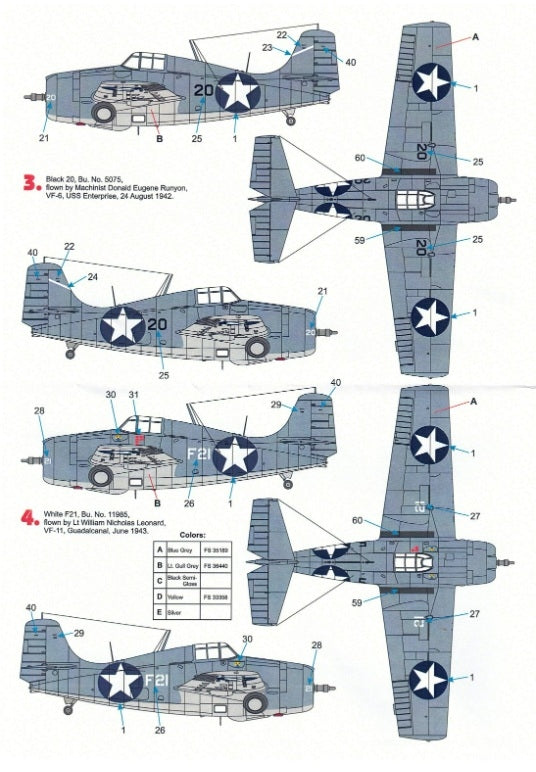 Techmod 48131 Grumman F4F-4 Wildcat 1/48 – zdjęcie 3