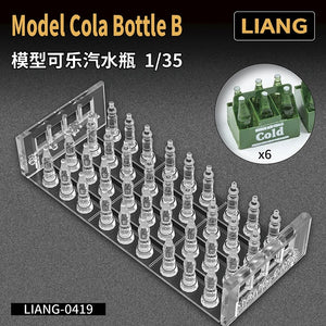 Modèle imprimé en 3D Liang 0419 Bouteille de cola B x 36 1/35