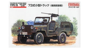 Maquette Fine Molds FM35 Camion léger Type 73 JGSDF (avec mitrailleuse) 1/35