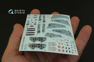 Quinta Studio QD32006 Su-25UB 3D-Printed &amp;amp; coloured Interior on decal paper (for Trumpeter kit) 1/32 – Bild 4