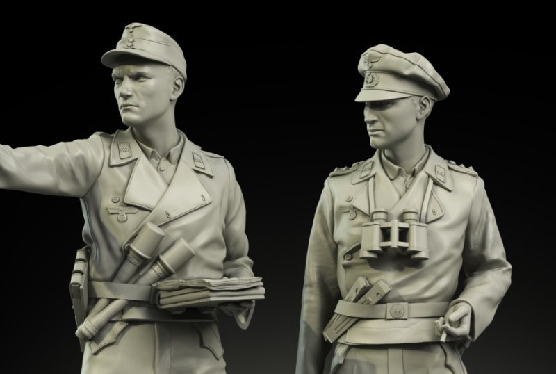 Panzer Art FI35-021 German tanker close combat (1941-45) set 1/35 – immagine 2