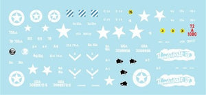 Star Decals 72-A1080 US Armor Mix # 1. Chars américains M4A3E8 « Easy Eight » en Europe du Nord 1944-45 1/72 – image 3