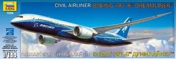 Zvezda 7008 BOEING 787-8 DREAMLINER 1/144