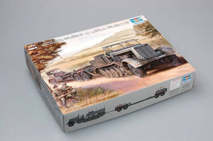 Trumpeter 07275 German Sd.Kfz.9 (18t) Half-Track Sd.Ah.116 Trailer 1/72 – immagine 2