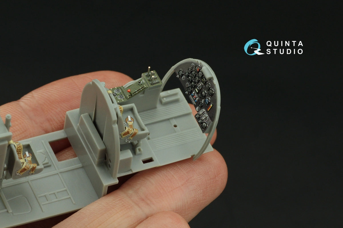 Quinta Studio QD48478 Nakajima B5N2 Kate 3D-Printed coloured Interior on decal paper (Hasegawa) 1/48 – Bild 8