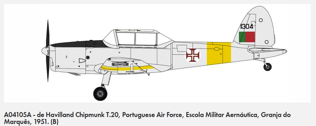 Airfix 04105A de Havilland Chipmunk T.10/T.20 1/48 – immagine 3