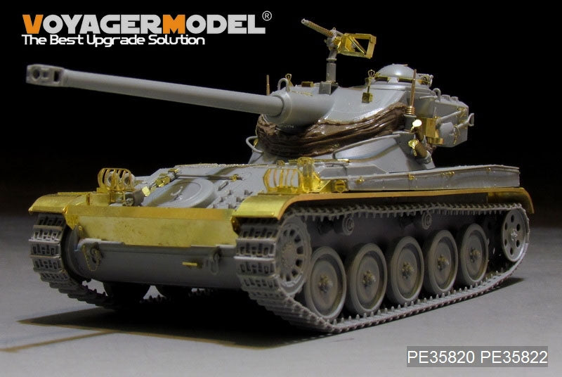 Voyager Model PE35820 Modern French AMX-13/75 light tank basic (smoke discharger, Atenna base Include）For TAKOM 2036 1/35 – Bild 10