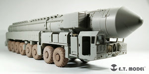 E.T. Model P35-114 15U175 TEL of RS-12M1 Topol-M ICBM complex Sagged wheels For TRUMPETER Kit 1/35 – Bild 5