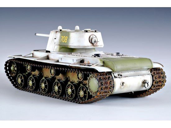 Trumpeter 00359 Russia KV-1 model 1942 Heavy Cast Turret Tank 1/35 – immagine 3