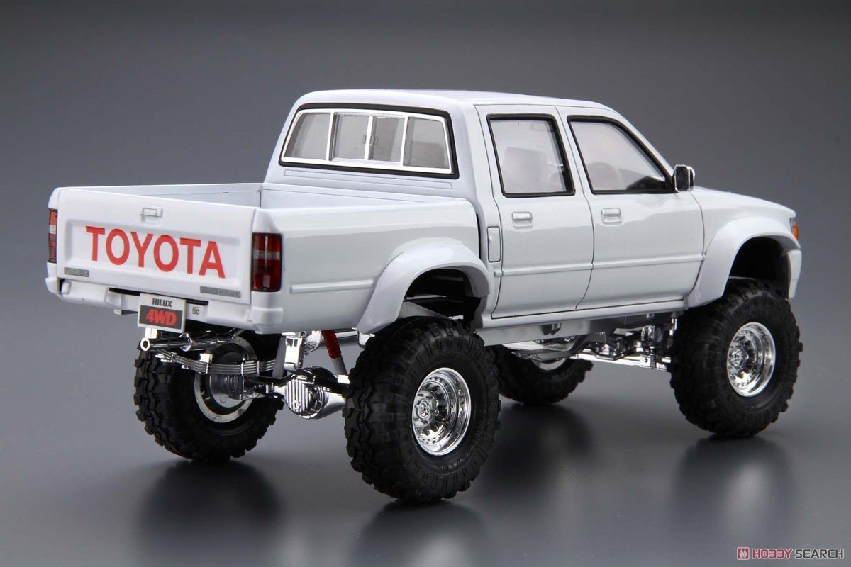 Aoshima 06131 Hilux Pickup Double Toyota 94 1/24 – immagine 3