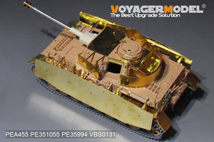 Voyager Model PEA455 WWII German Panzer.IV Ausf.H Early Version Schurzen (GP) 1/35 – zdjęcie 4