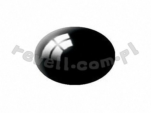 Revell 36107 Black, silk RAL 9005 Aqua Color 18 ml