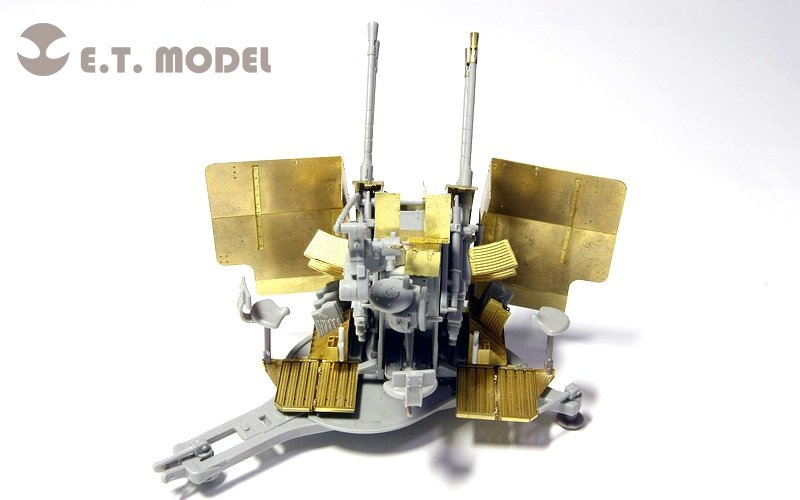 E.T. Model E35-027 WWII German 2cm FLAK 38 Anti-Aircraft Gun (For TRUMPETER 02309) 1/35 – zdjęcie 3