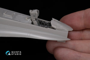 Quinta Studio QD48302 F/A-18C late 3D-Printed &amp;amp; coloured Interior on decal paper (Hasegawa) 1/48 – immagine 10