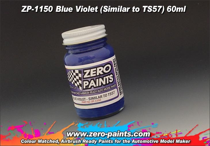 Peinture bleu-violet Zero Paints ZP-1150 (similaire à TS57) 60 ml