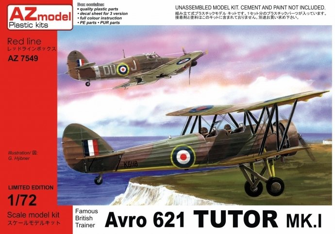 AZ Model AZ7549 AVRO TUTOR MK.I 1/72