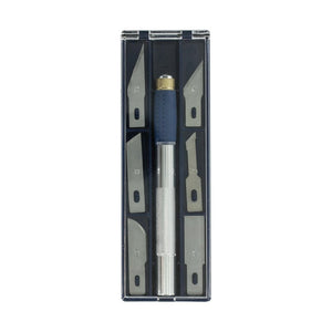 Ensemble de couteaux de modélisme haut de gamme Modelcraft PKN4318-S (18 pièces)