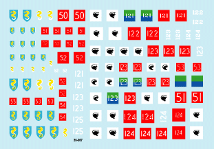 Star Decals 35-968 British 4th &amp;amp; 27th Armoured Brigade 1/35 – Bild 2
