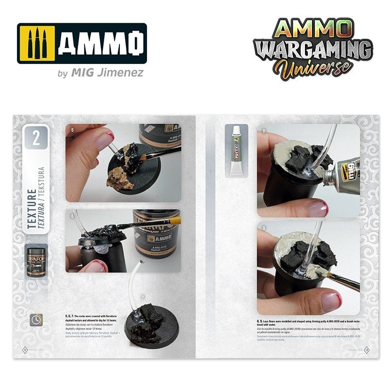 AMMO of Mig Jimenez 7923 AMMO WARGAMING UNIVERSE 04 - Volcanic Soils – Bild 5